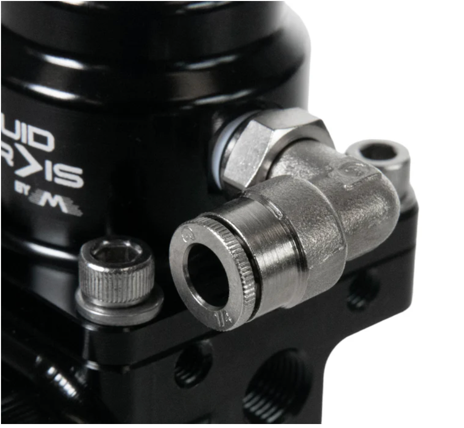 Fluidworks 1-10 gpm Fuel Pressure Regulator 35-70 psi Front Loader Fittings