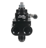 Fluidworks 1-10 gpm Fuel Pressure Regulator 35-70 psi Front Loader Fittings