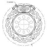 Strange Evolution DDM Rear Brake Kit For 2015-2023 Mustang GT Evolution S Rotors & Billet Evolution 4 Calipers With DTC-30 Semi Metallic Pads