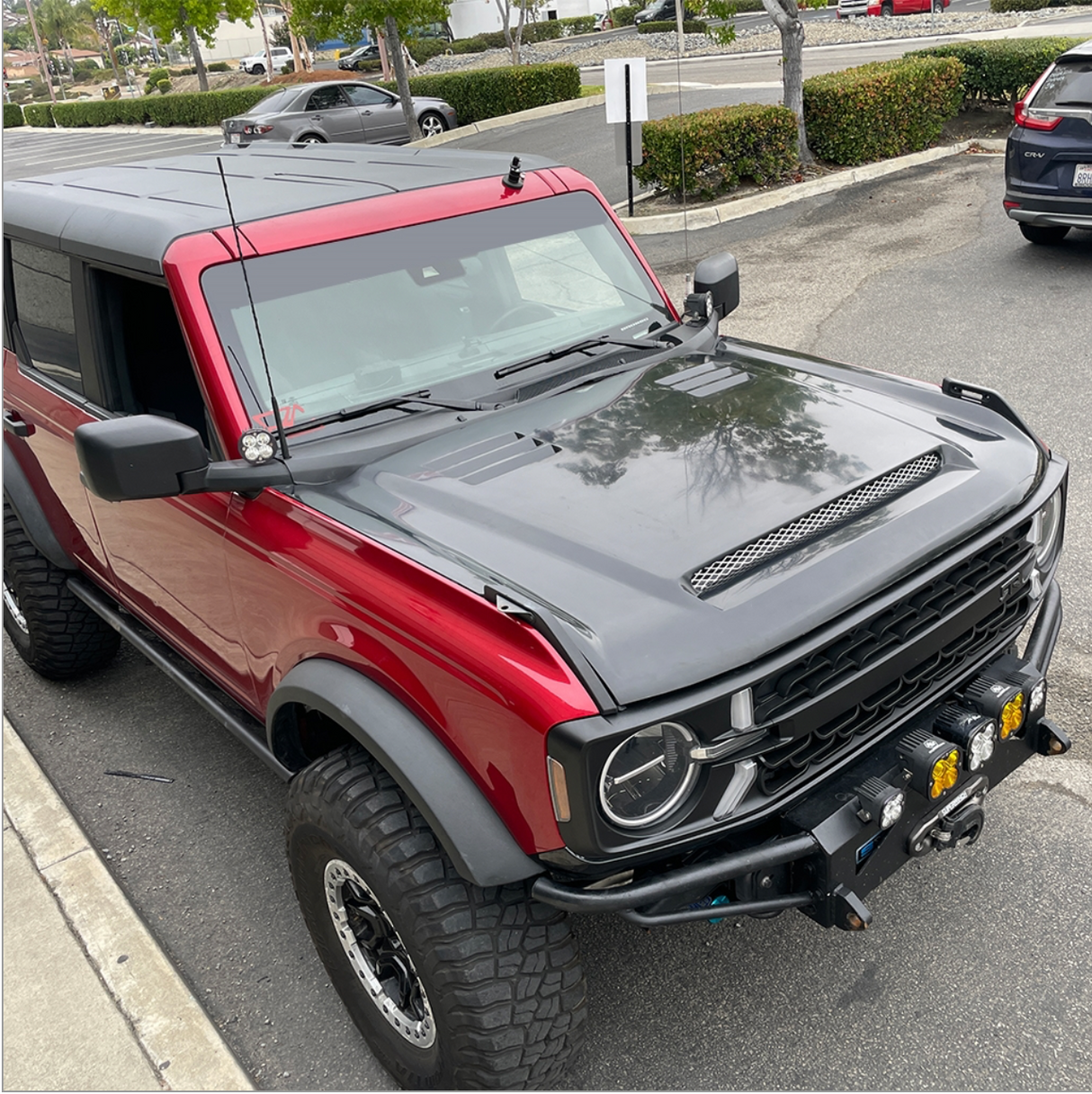 2021-25 Bronco Ram Air Hood