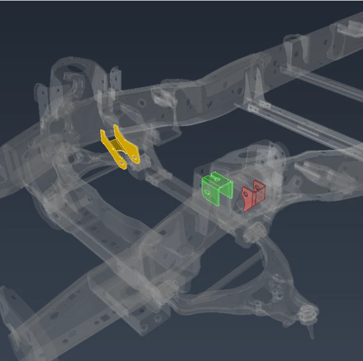 09'-25' F150 4WD Swap Brackets