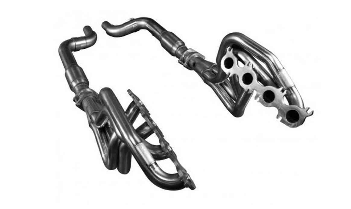 Kooks 2024 Ford Mustang GT V8 5.0L 1-3/4in SS Headers w/ GREEN Catted Connection Pipe