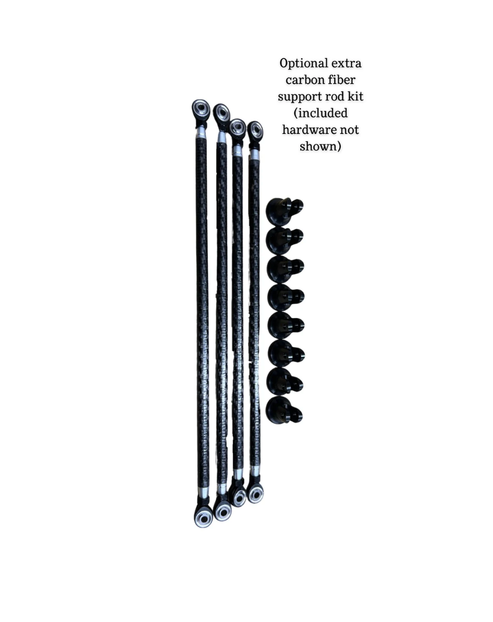 Wing Support Long Extra Carbon Fiber Wing Support Kit – Coyote Direct