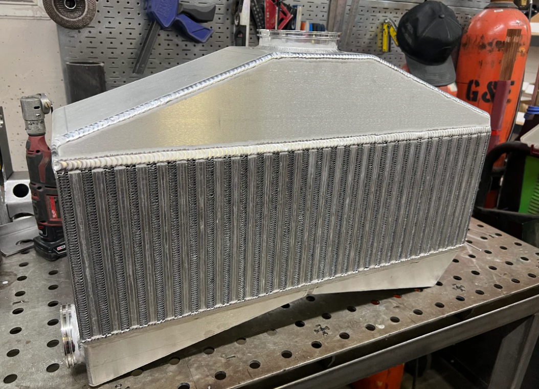 Twin Inlet 1800HP Air to Air Intercooler (Top Outlet)