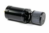 Top Loader Billet Internally Baffled Oil Catch Can (Dual 10AN Port)