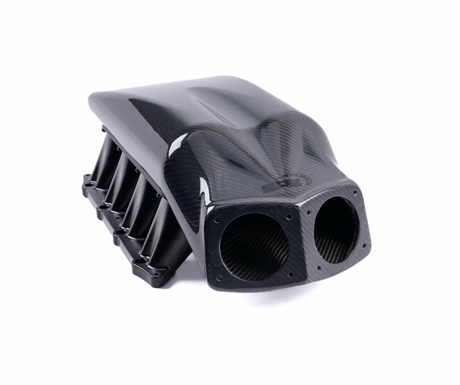 SPE MOTORSPORT FORD MUSTANG S650 CARBON FIBER INTAKE MANIFOLD- FITS 2024+ MUSTANG 5.0L