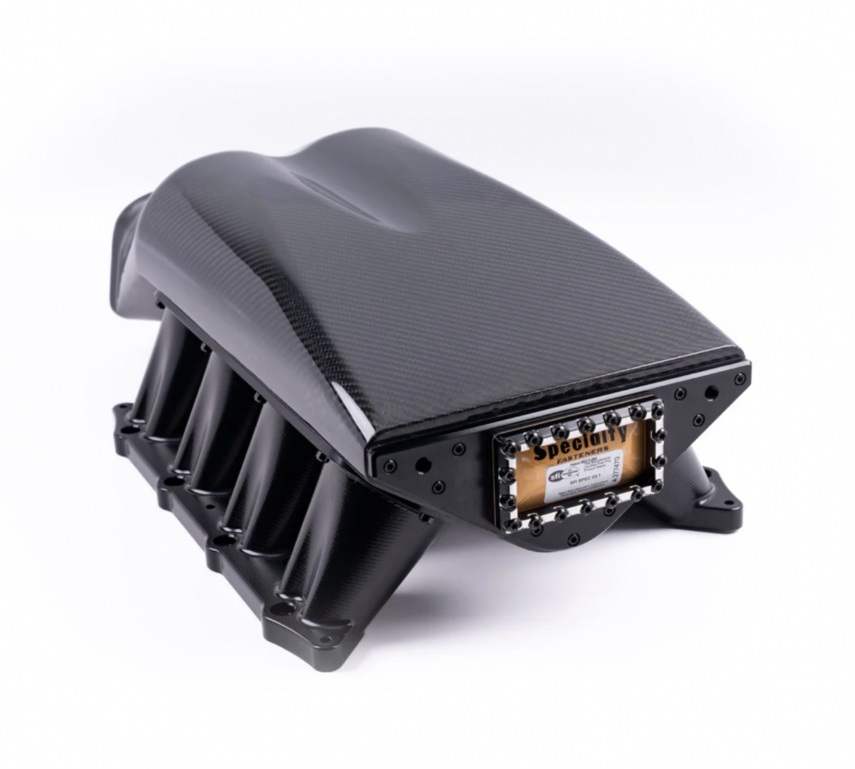 SPE MOTORSPORT FORD MUSTANG S650 CARBON FIBER INTAKE MANIFOLD- FITS 2024+ MUSTANG 5.0L