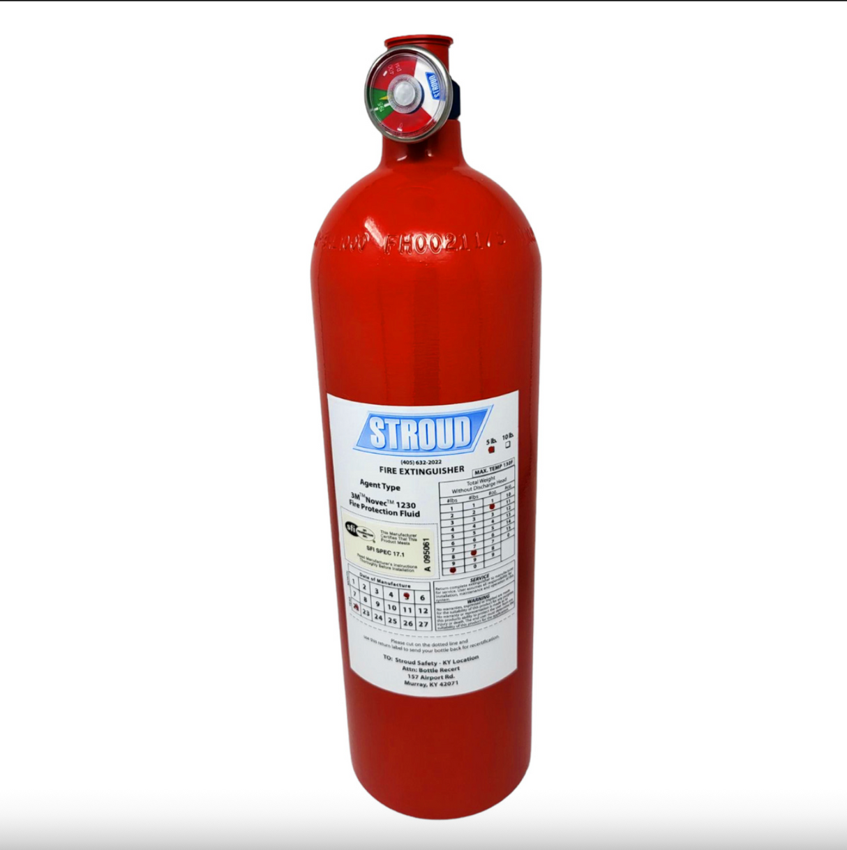 SF 1230 Fire Suppression-Full Kit