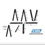 Defender Dragster Kam Lock Belts