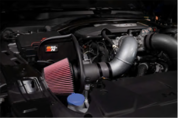 K&N Performance Air Intake System (2024+ Mustang GT / Darkhorse) - 69-3541TC