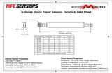 RIFE G-Series 7" Shock Travel Sensor 52-1707