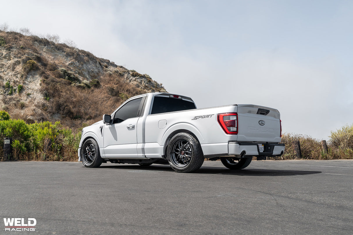 WELD Laguna 6 Drag Gloss Black Wheel with Gloss Black Spokes 17x10 | 6x135BC | +42 Offset | 7.25 Backspacing - S15970089P42