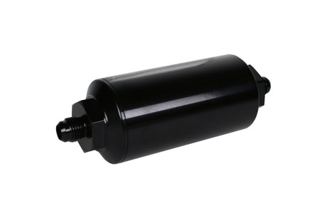Aeromotive In-Line Filter - AN-06 238 Stainless Mesh Element - Anodized Black