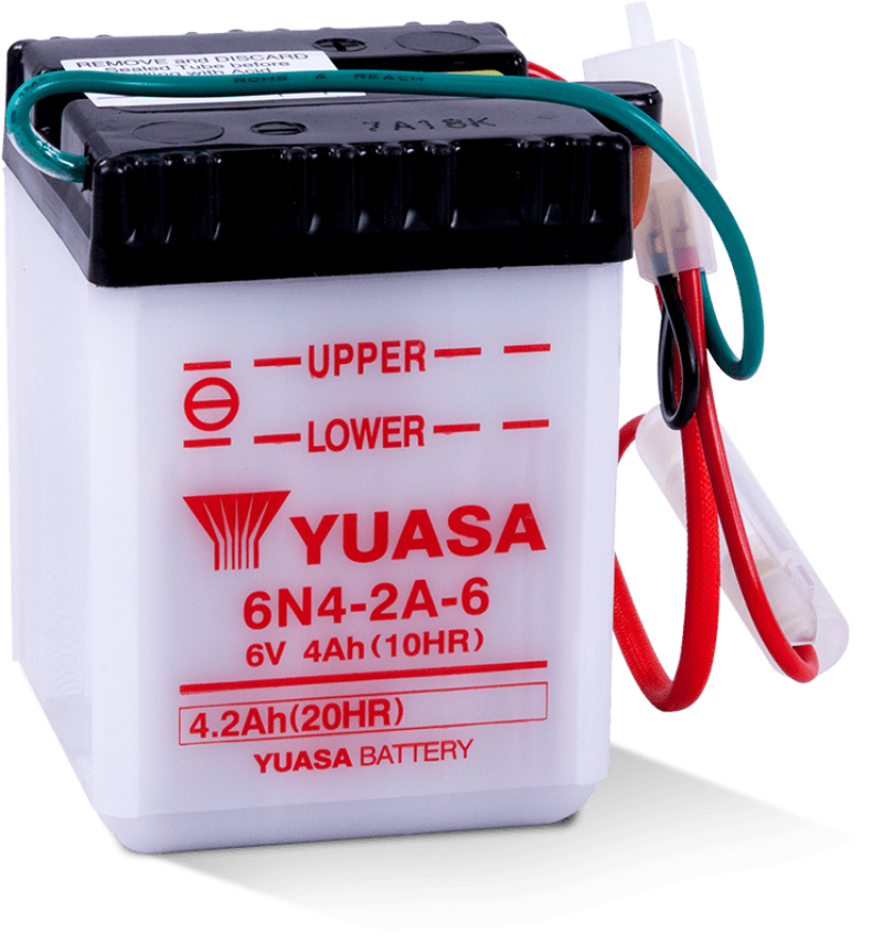 Yuasa 6N4-2A-6 Conventional 6-Volt Battery