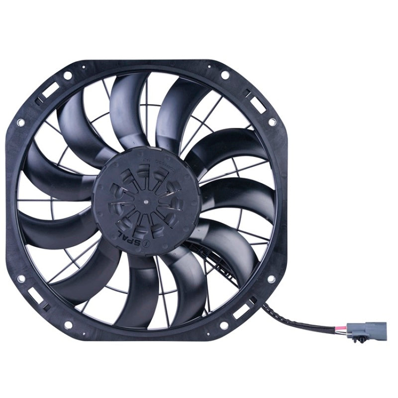 SPAL 850W 19in BEAST 3700 Flush Mount Brushless Fan w/Jumper Harness