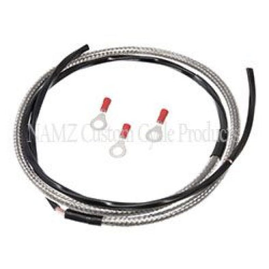 NAMZ Tachometer Harness (SS Braided & Clear Coated)