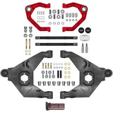 Camburg 21-25 Ford Bronco 21-25 Trail Series L/T Kit w/ Axles (BILLET UCA) (RED)