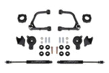 Fabtech 2022 Tundra 4WD 3in UCA Kit w/Uniballs & Fr Shk Spcrs & Rr Air Bag Spcrs & Rr Stealth Shock