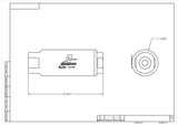 Aeromotive In-Line Filter - (3/8 NPT) 100 Micron SS Element