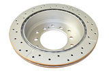 DBA 10-23 Lexus GX460 Rear Street Series Drilled & Slotted Rotor w/Gold Hat