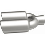 MagnaFlow Tip 1-Pk Dual Rnd DW 3x10 2.25ID