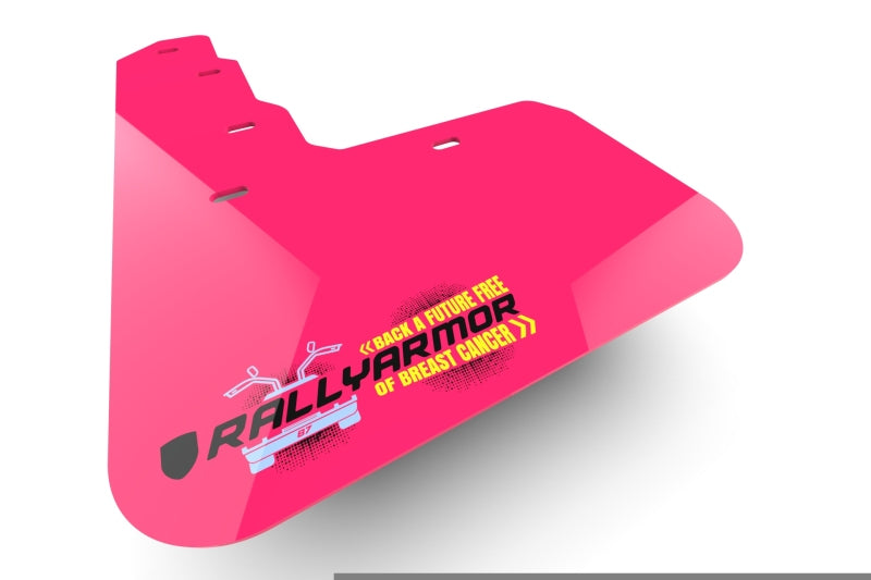 Rally Armor 22-26 Hyundai Santa Cruz Pink Mud Flap BCE Logo