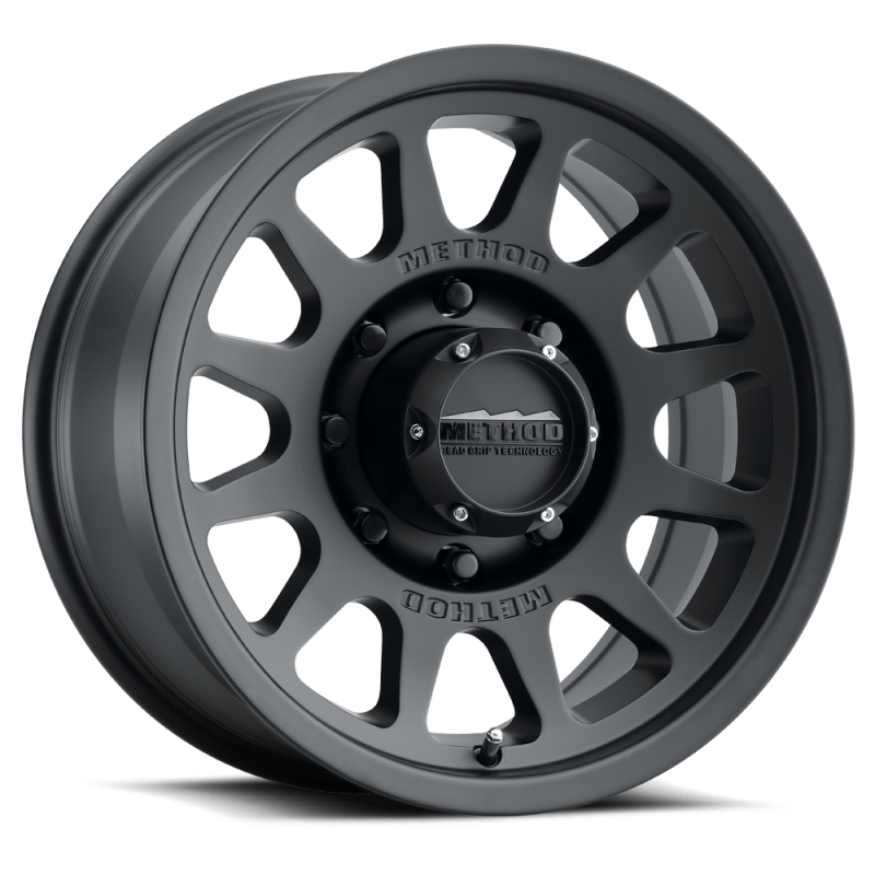 Method MR703 Bead Grip 18x9 12mm Offset 8x180 130.81mm CB - Matte Black