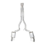 Stainless Works 2024 Mustang GT Catback Dual Tips Legend Sound H-Pipe Performance Connect Exhaust