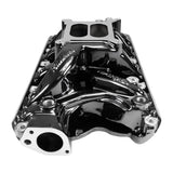 Edelbrock RPM Air-Gap Small Block Ford 351W Intake Manifold - Black Plasma Finish