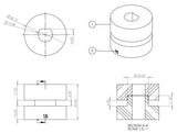 SuperPro Front Shock Absorber Upper Bushing Kit