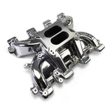 Edelbrock Chevy LS1 Performer RPM Intake Manifold Only - Chrome Plasma Finish