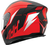 THH Helmets T810S Turbo Red/Silver - XS