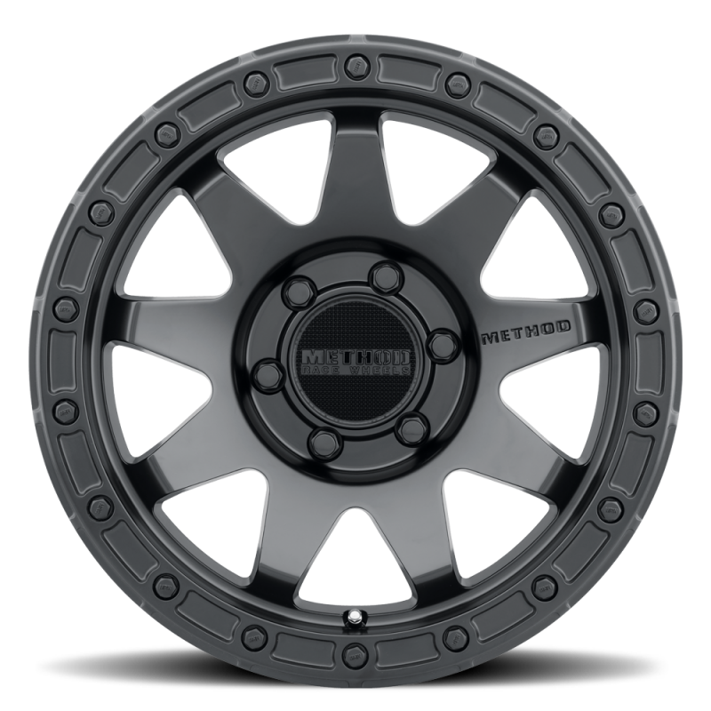 Method MR317 17x9 -12mm Offset 5x5 71.50mm CB Matte Black Wheel
