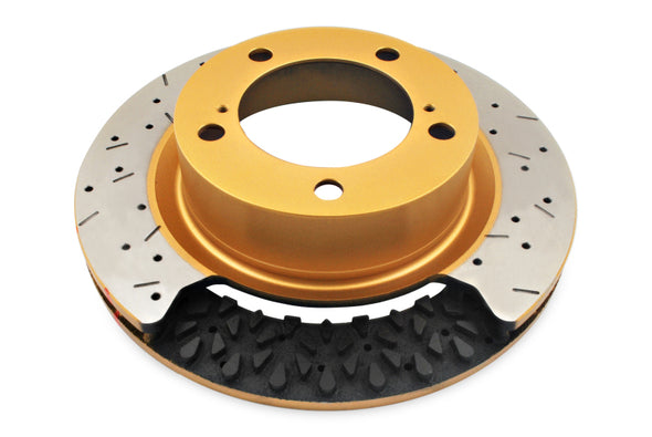 DBA 09-20 Dodge Challenger Front Drilled & Slotted Street Series Rotor