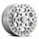 Method MR416 Beadlock 15x7 / 5x4.5 / 55mm Offset / 68.00mm Bore - Machined Clear Coat Wheel