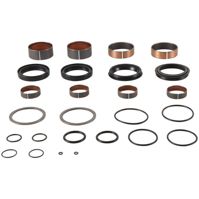 Pivot Works 2001 Suzuki RM125 Fork Rebuild Kit - W/Bushings & Seals