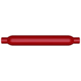 MagnaFlow Muffler Red Pack Series Glasspack 3in Rd 18in Body Length 2in/2in Inlet/Outlet