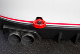 PERRIN 15-21 Subaru WRX/STI Tow Hook Kit (Rear) - Red