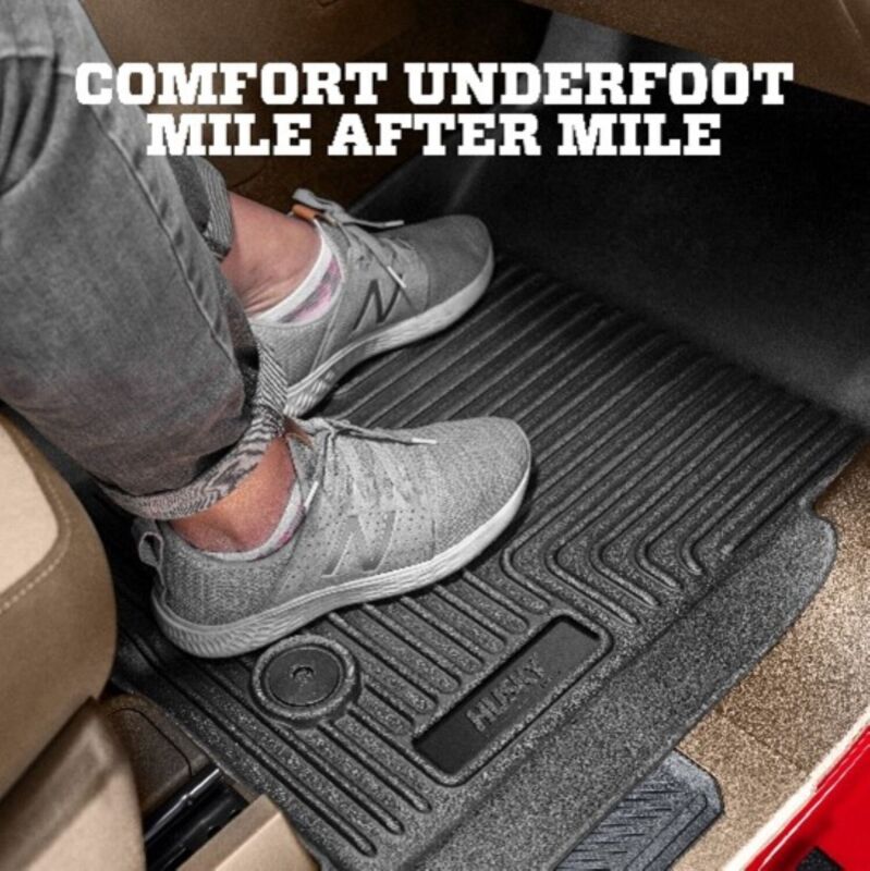 Husky Liners 22-25 Jeep Grand Cherokee WeatherBeater 2nd Seat Black Floor Liners