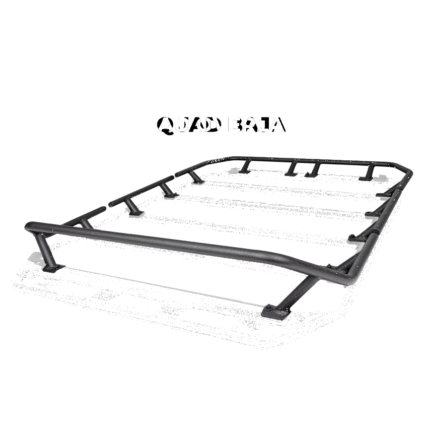 Go Rhino SRM300 40in. Long x 60in. Wide Flat Platform Rack with Quad Overland Rail Kit