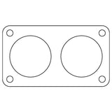 Cometic Ford 5.0/5.8/7.0/7.5L .020in Fiber Truck Throttle Body Gasket - 1985-1997