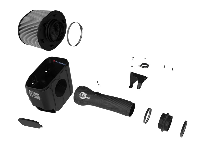 aFe 2025+ Dodge Ram 1500 RHO Track Series Carbon Fiber Cold Air Intake System w/ Pro Dry S