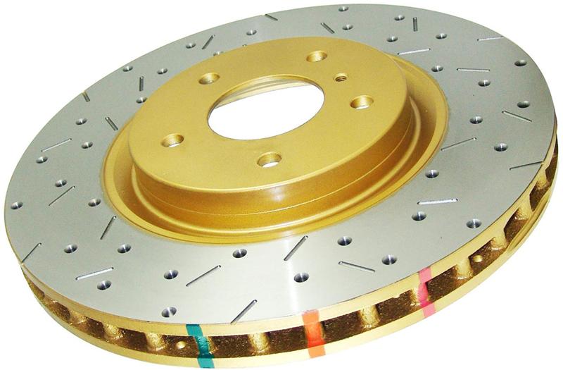 DBA 01-05 Mazda Miata (w/Sport/Hard Susp) Front 4000 Series Drilled & Slotted Rotor