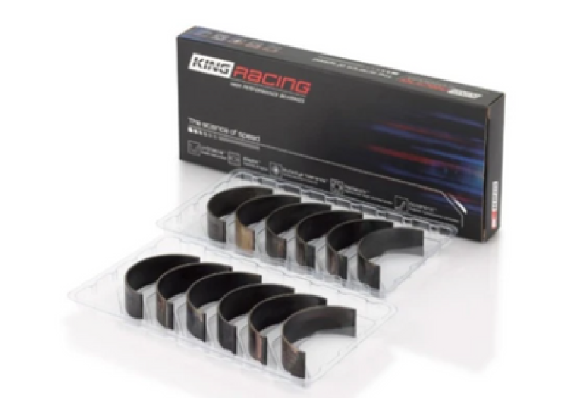 King Engine Bearings GM V6 L18/L29 Vortec 16V (OD+.002in) Performance Rod Bearings