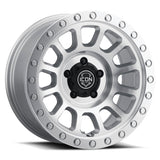 ICON Hulse 18x9 5x5 -12mm Offset 4.5in BS Silver Machined