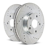 Power Stop 2004 Ford F-150 Heritage Rear Drilled & Slotted Rotor - Pair