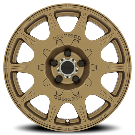 Method MR502 RALLY 17x8 +38mm Offset 5x4.5 67.1mm CB Method Bronze Wheel
