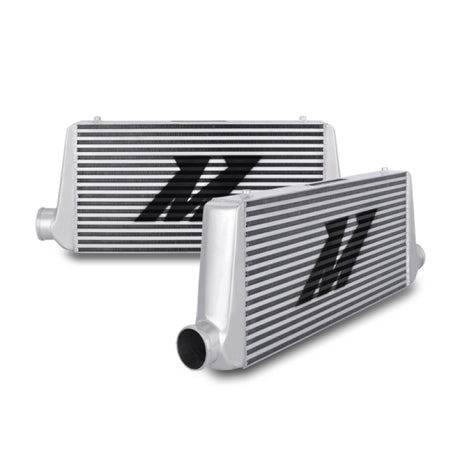 Mishimoto Universal Silver R Line Intercooler Overall Size: 31x12x4 Core Size: 24x12x4 Inlet /Outlet