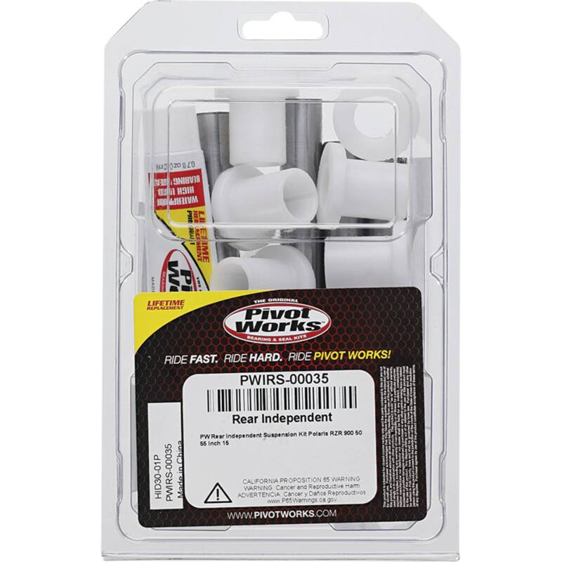 Pivot Works 2015 Polaris RZR 900 50 55 Inch Rear Independent Suspension, 2 Kits Req. Per Veh