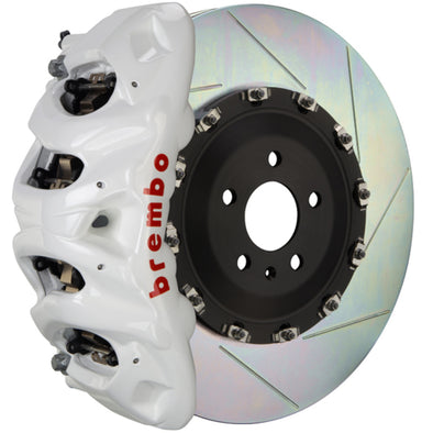 Brembo 21+ F150 2WD/4WD (Excl. Raptor) Fr GT BBK 8 Pist Cast 412x38 2pc Rotor Slotted Type1-White